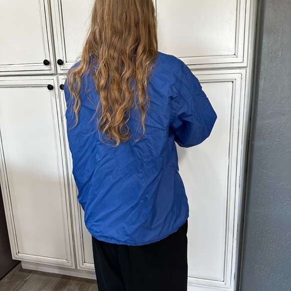 Vintage Windkess faux fur lined winter blue Wiesbaden Germany Army USAF jacket M - Picture 2 of 8